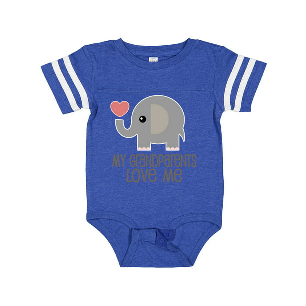 Baby Romper Im Going to Love Elephants When I Grow Up Just Like My Memaw 
